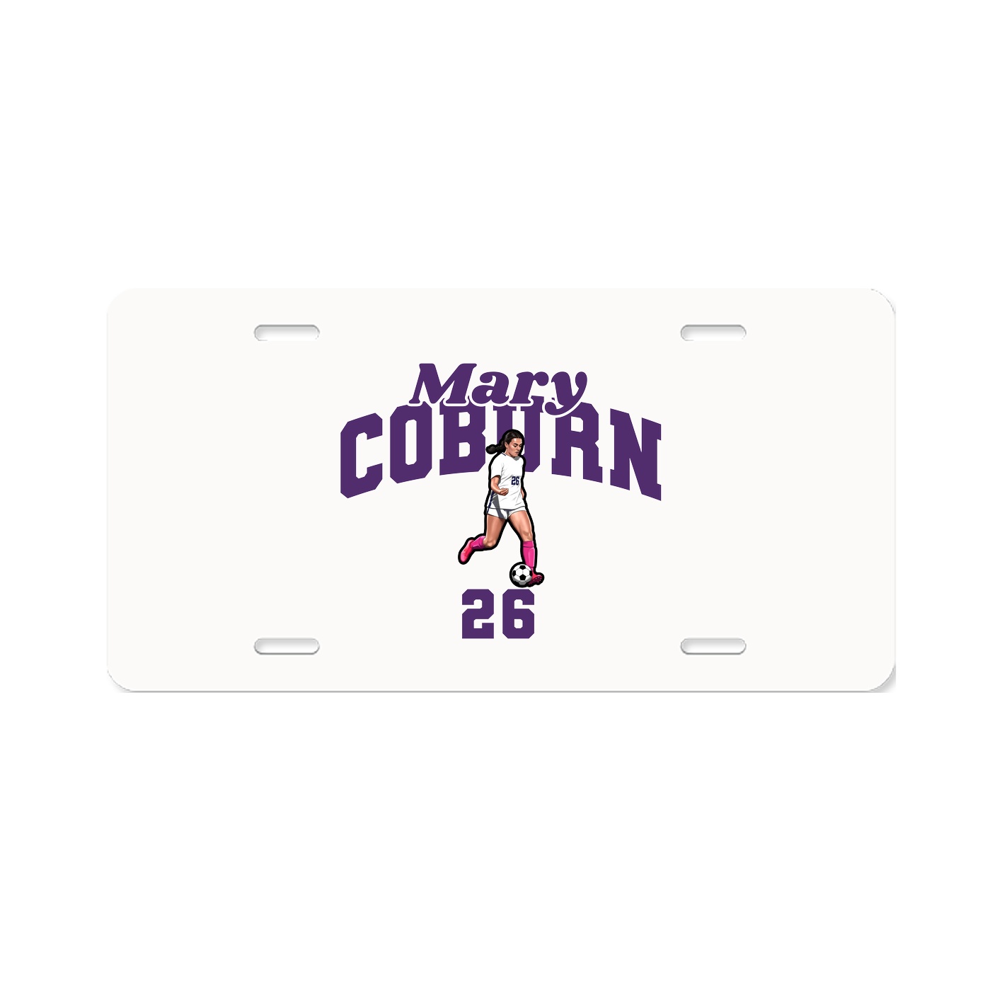 License Plate — Signature Arch in Classic