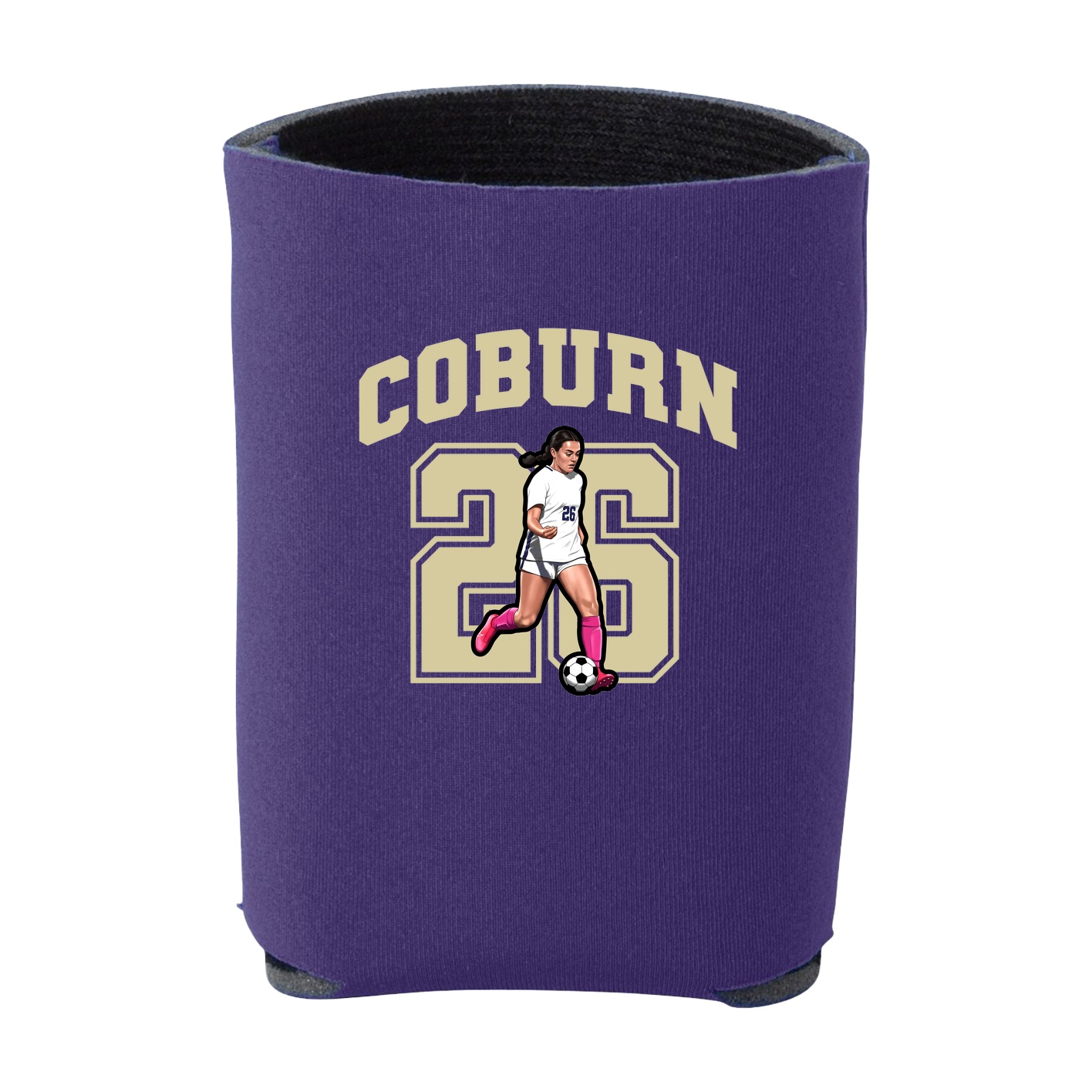 Can Holder — Number in Purple