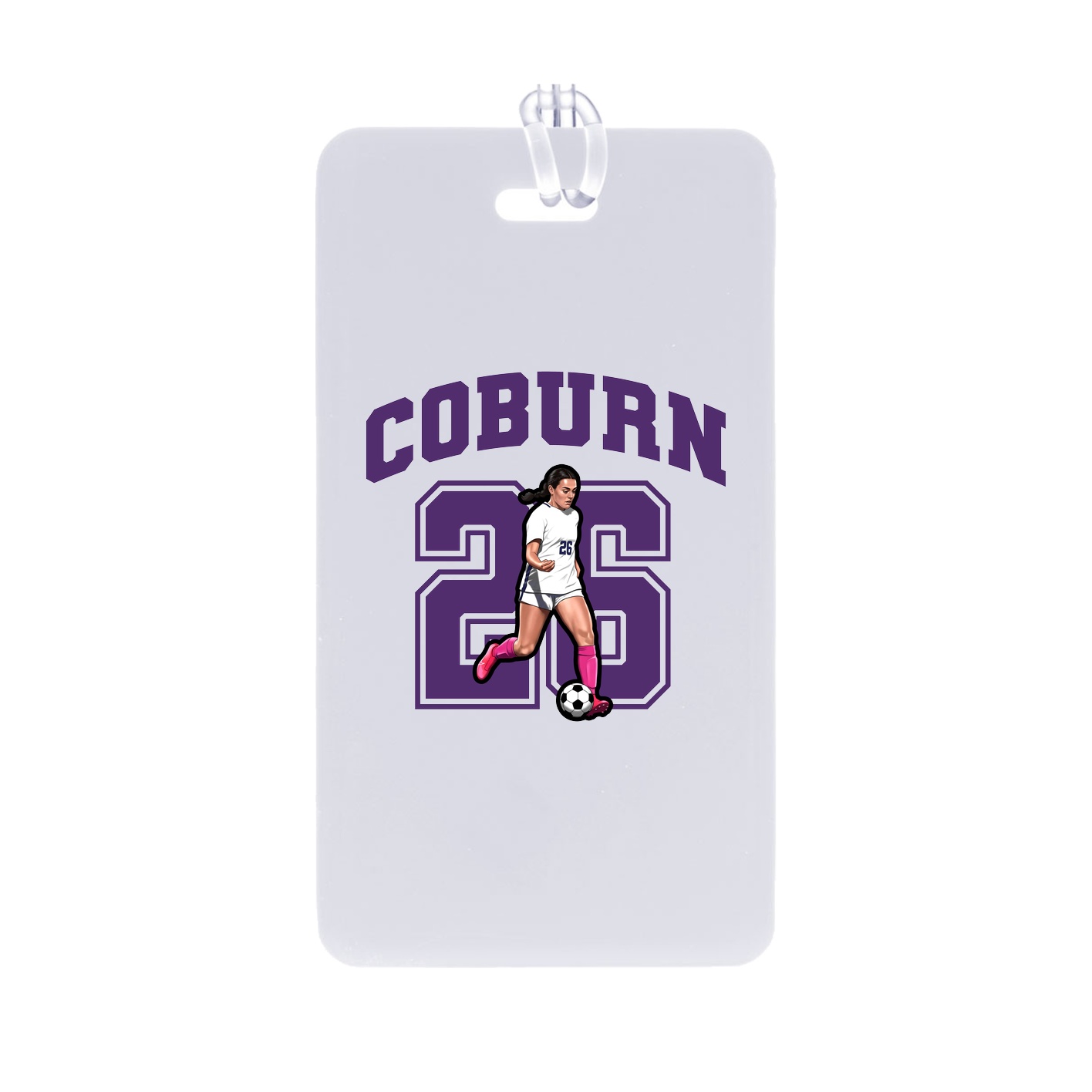 Bag Tag — Number in Classic