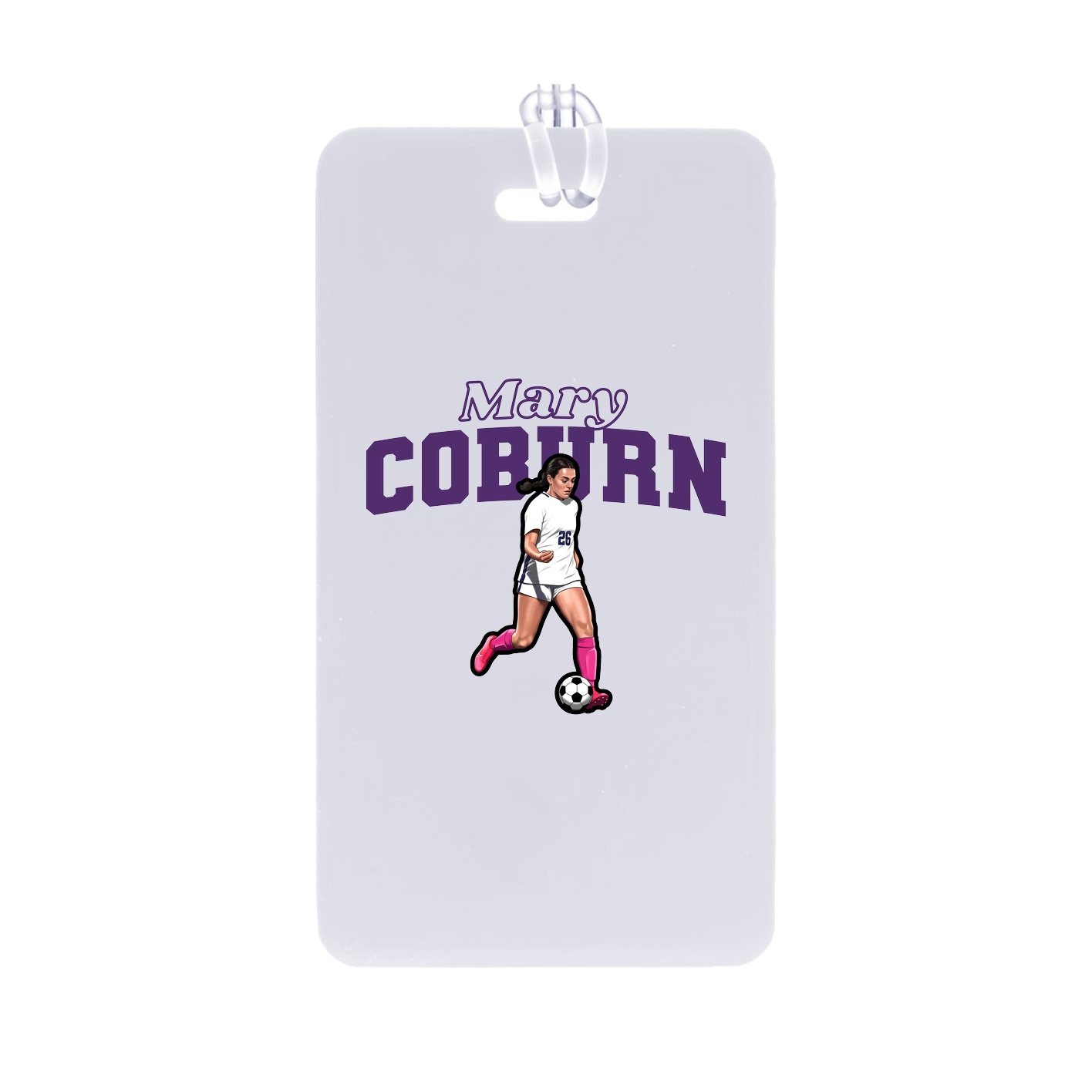 Bag Tag — Name Arch in Classic