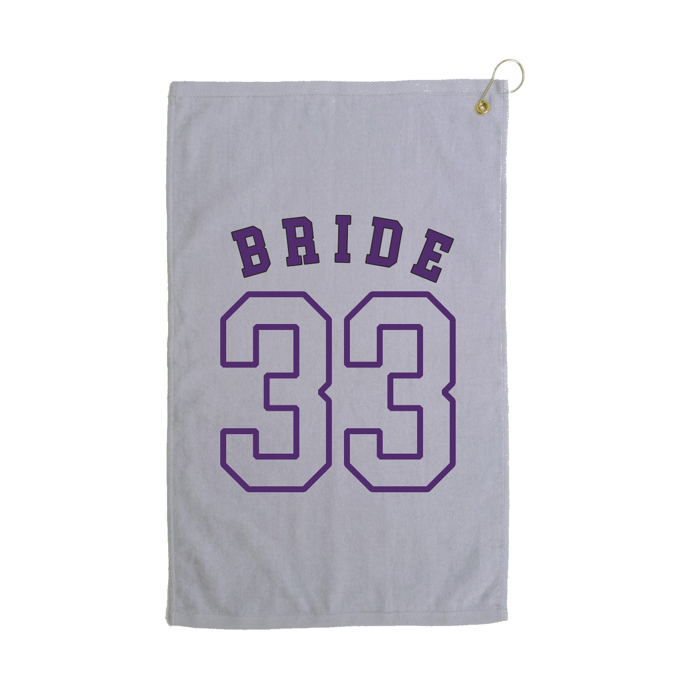 Golf Towel — Shirsey Arch in Grey