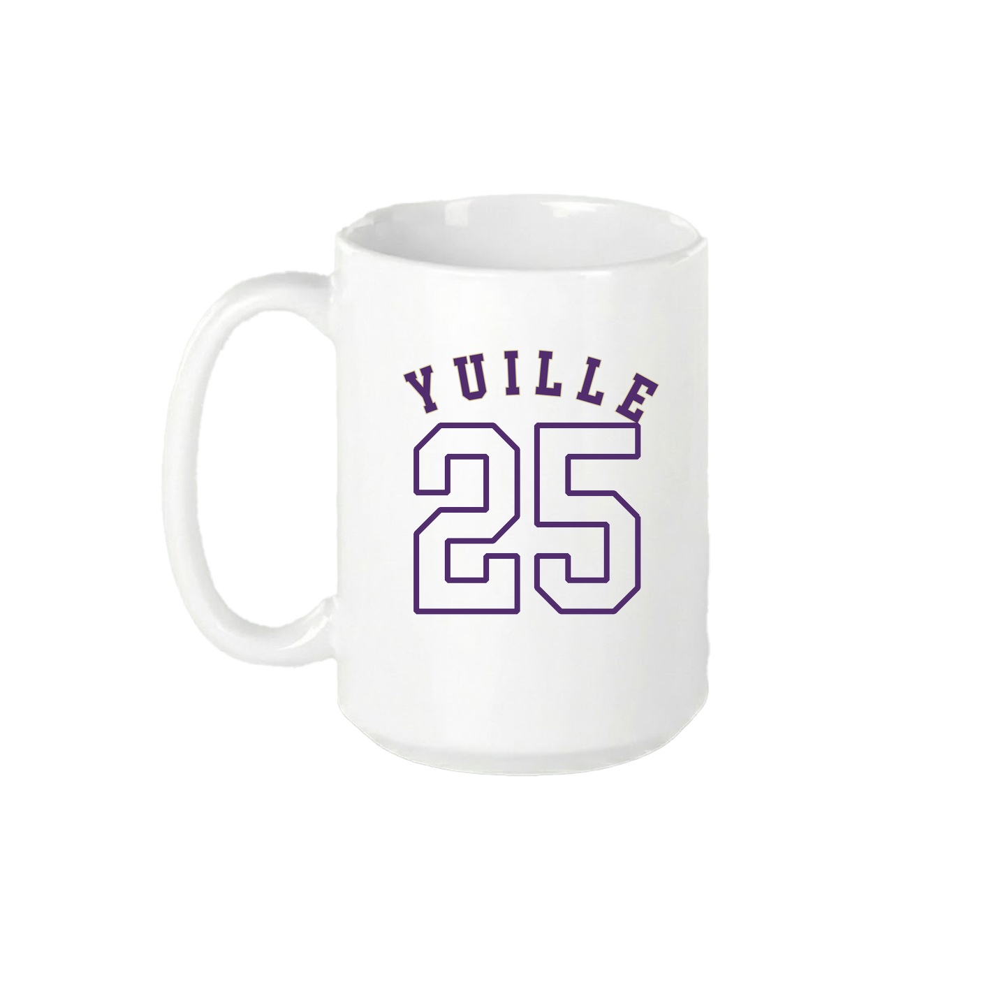 15oz Coffee Mug — Shirsey Arch in White