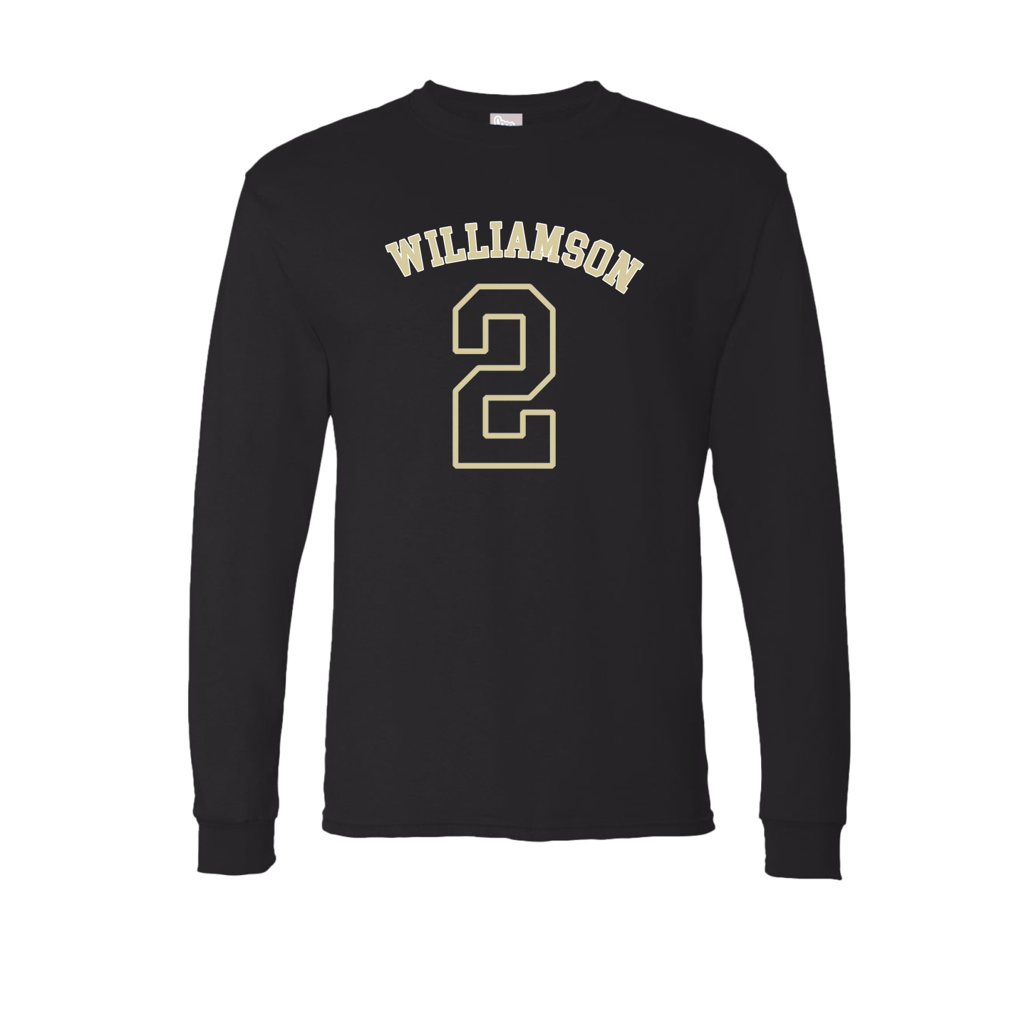 Long Sleeve Tee — Shirsey Arch in Black