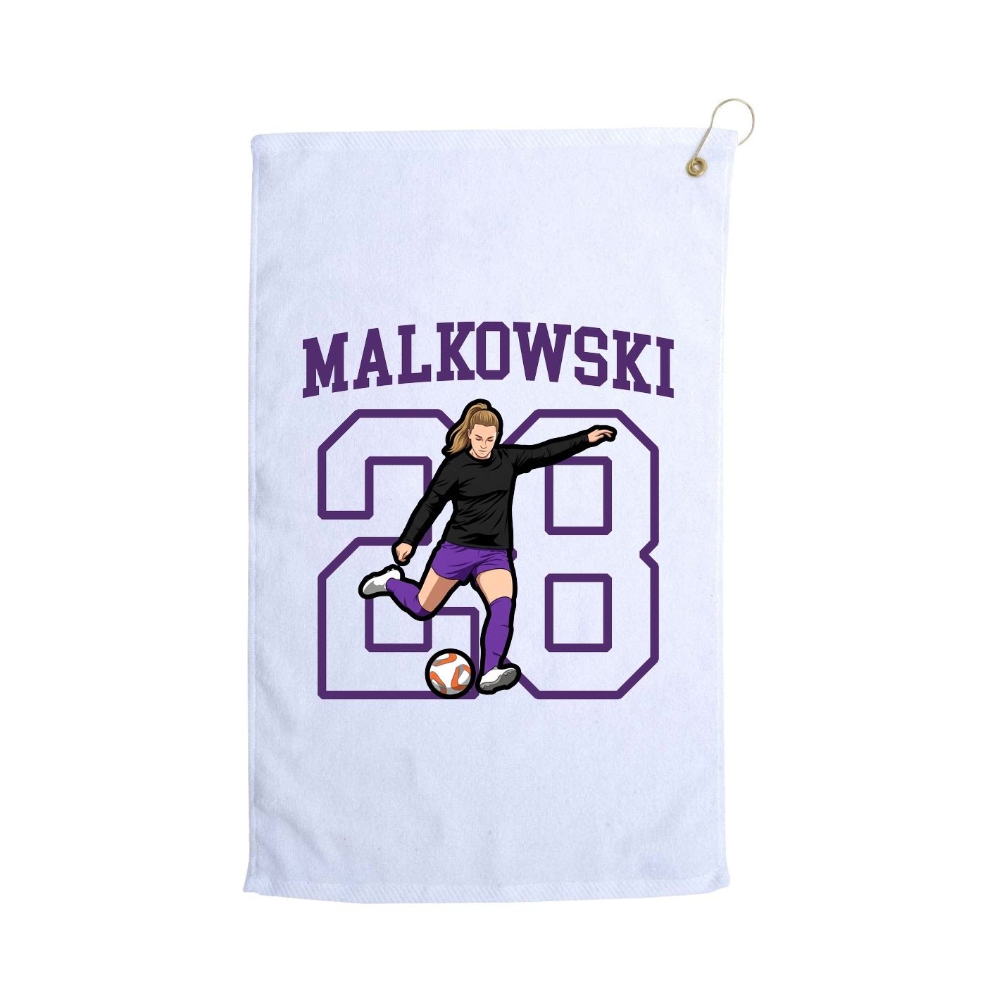 Terry Velour Golf Towel