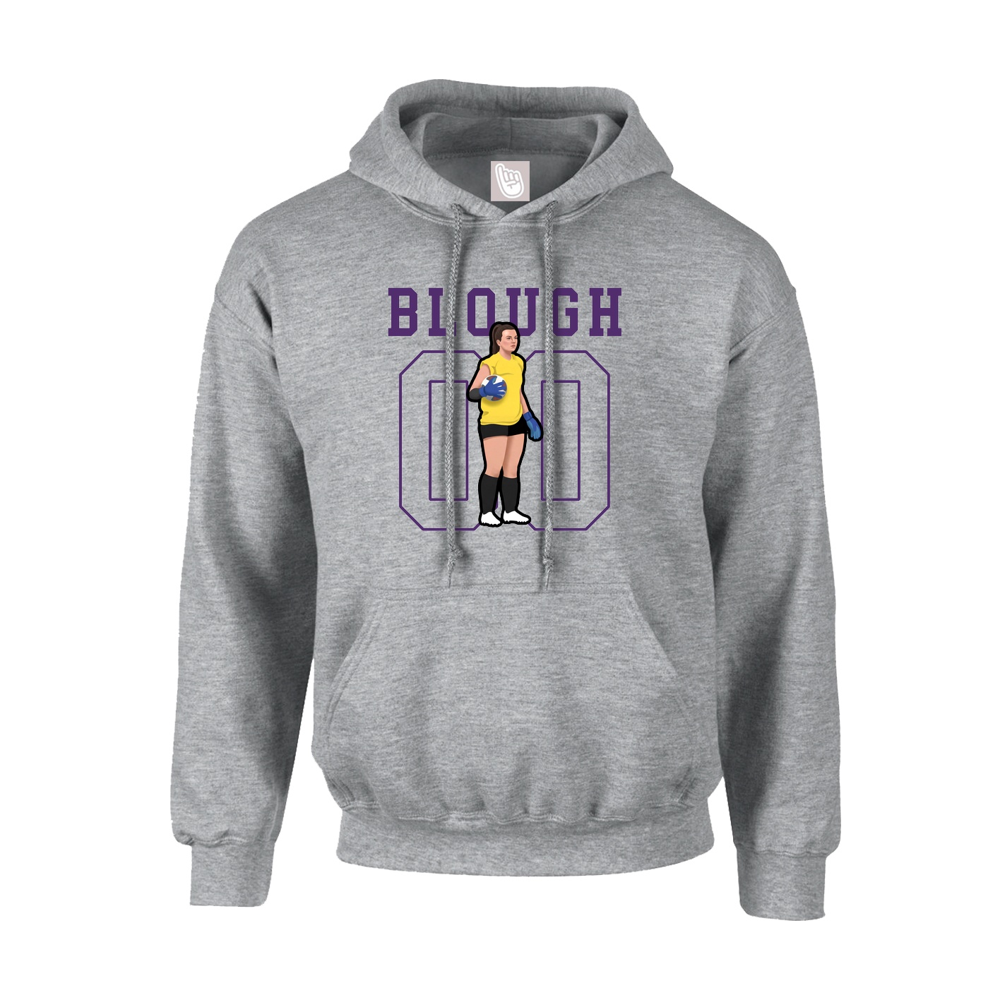 Hoodie — Shirsey in Grey