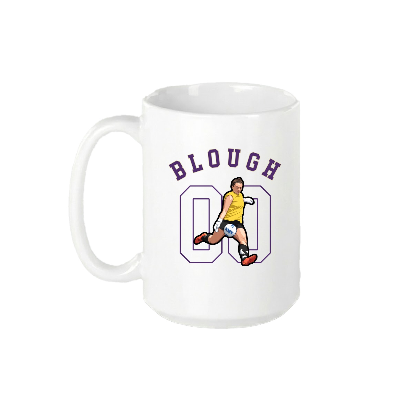 15oz Coffee Mug — Shirsey Arch in White