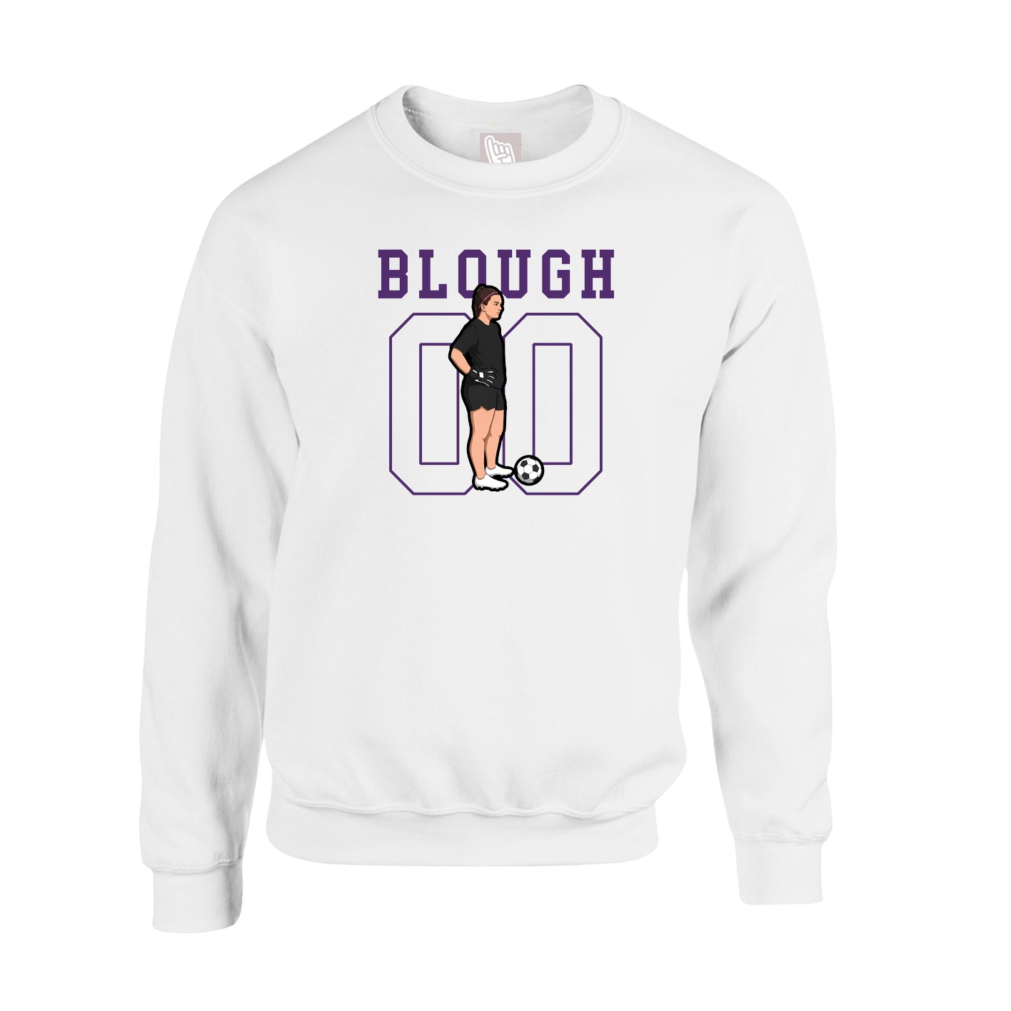 Fleece Crew — Shirsey in White