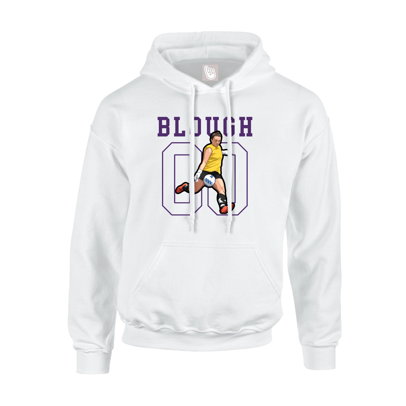 Youth Hoodie — Shirsey in White