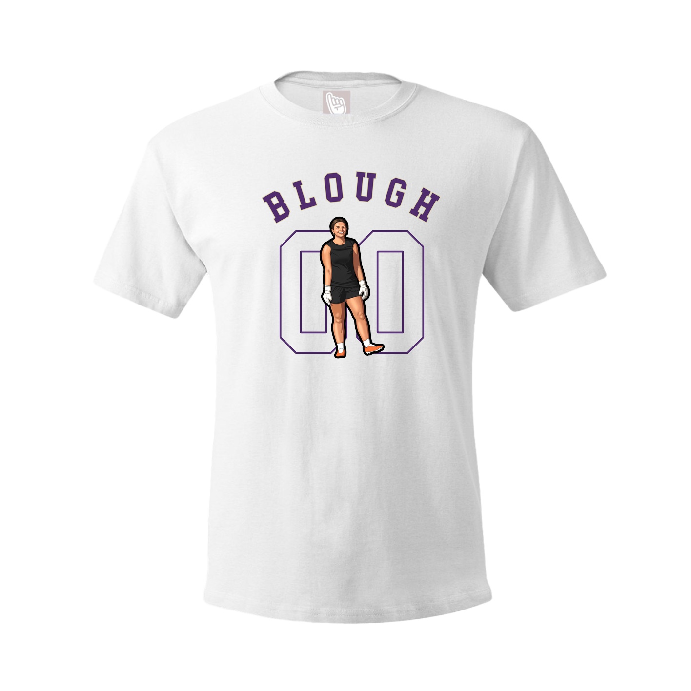 Youth Tee — Shirsey Arch in White