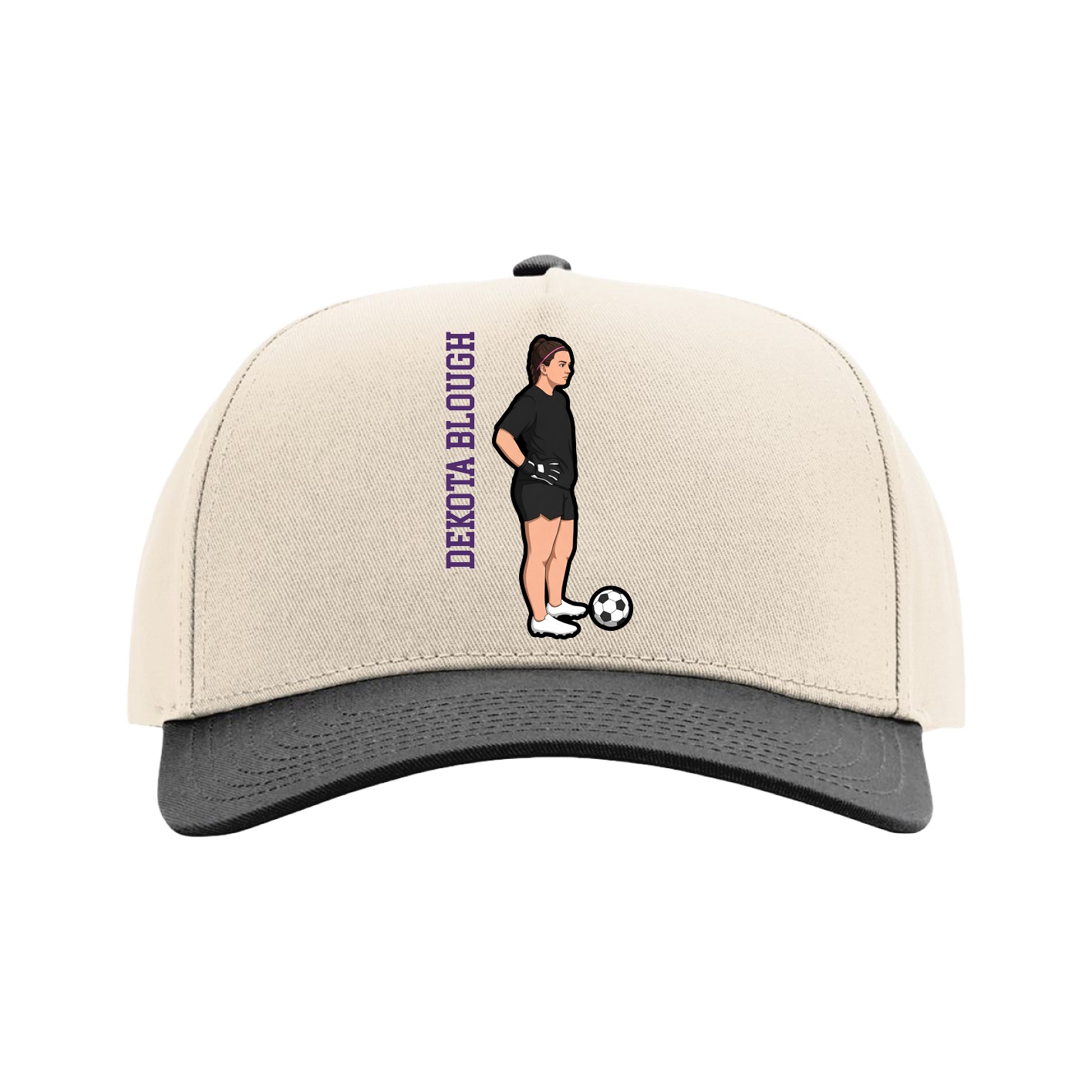 Full Fabric Five-Panel Champ Cap