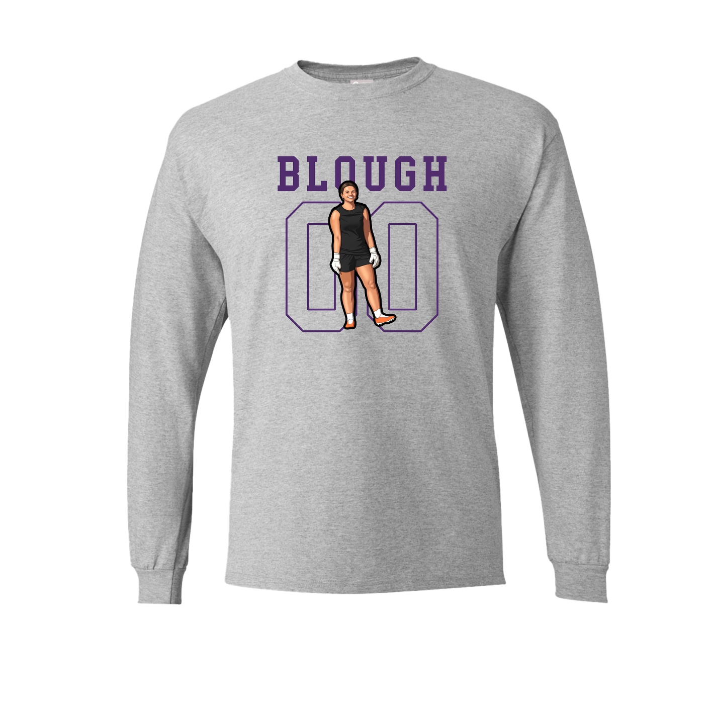 Long Sleeve Tee — Shirsey in Grey