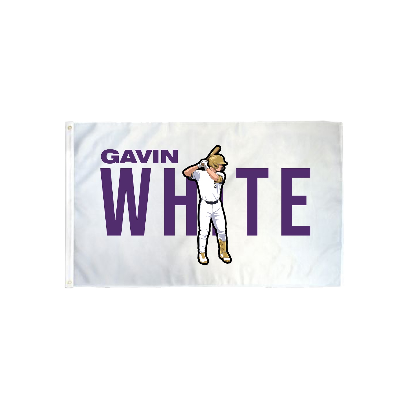 3x5 Flag — Player Name in Classic