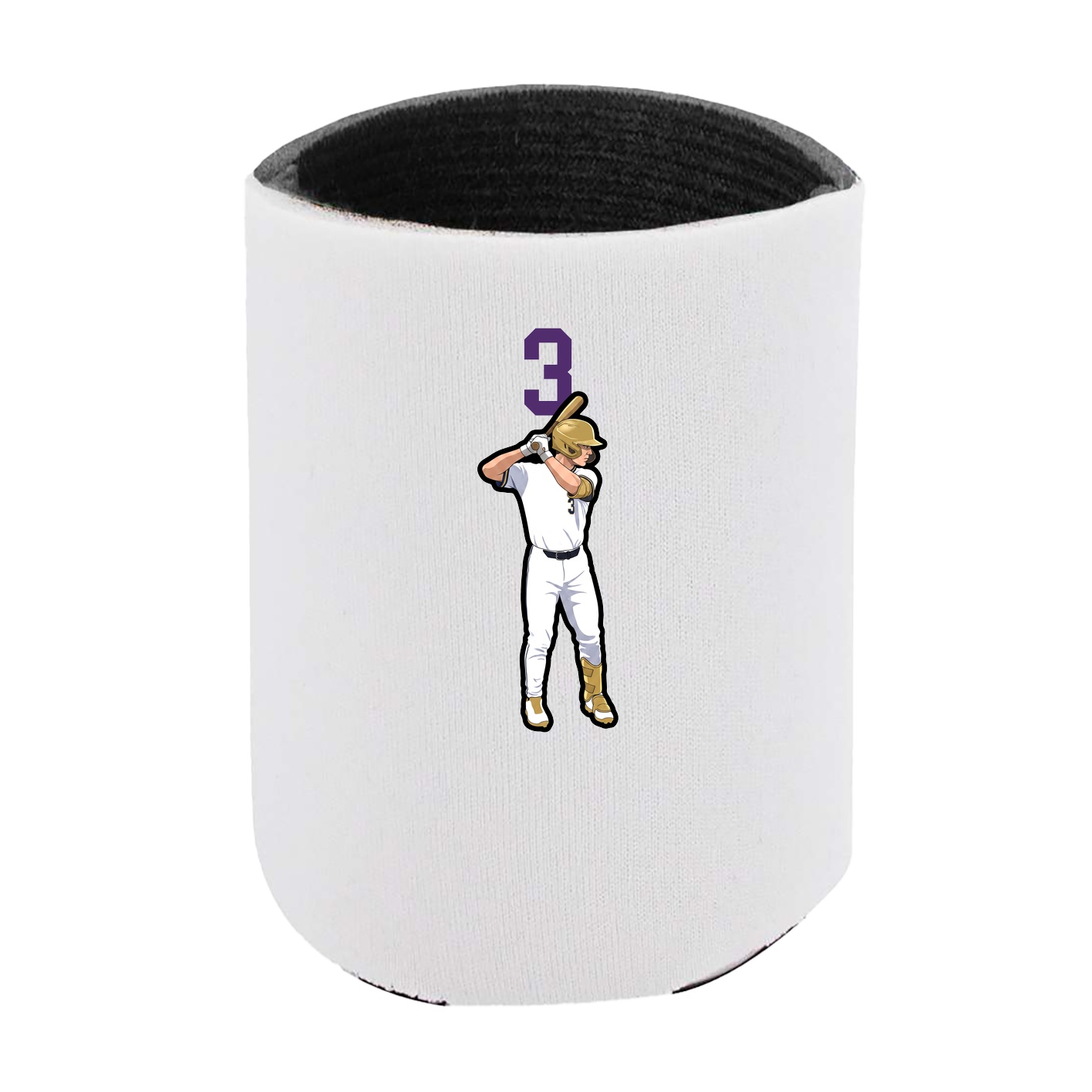 Can Holder — Number Top in White