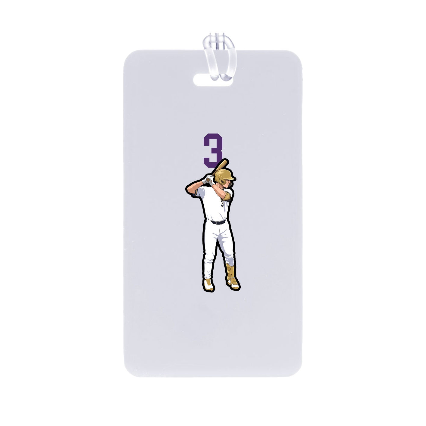 Bag Tag — Number Top in Classic