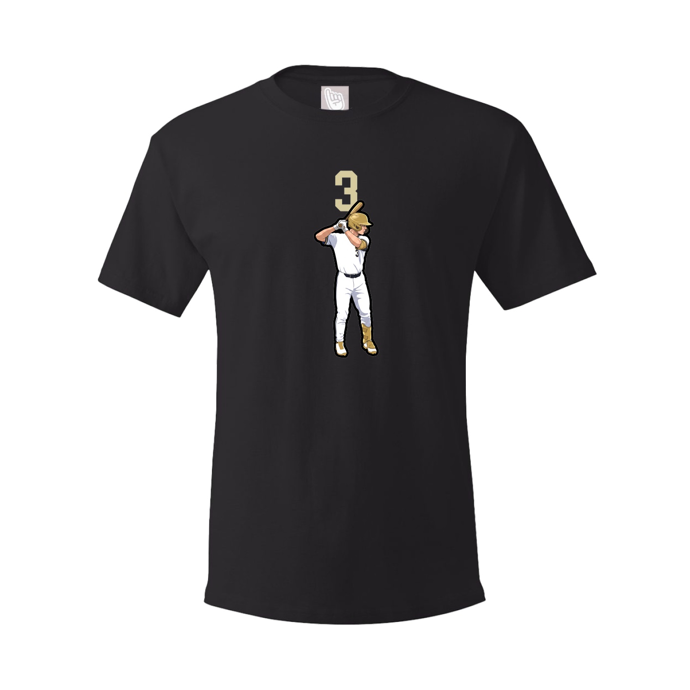 Tee — Number Top in Black
