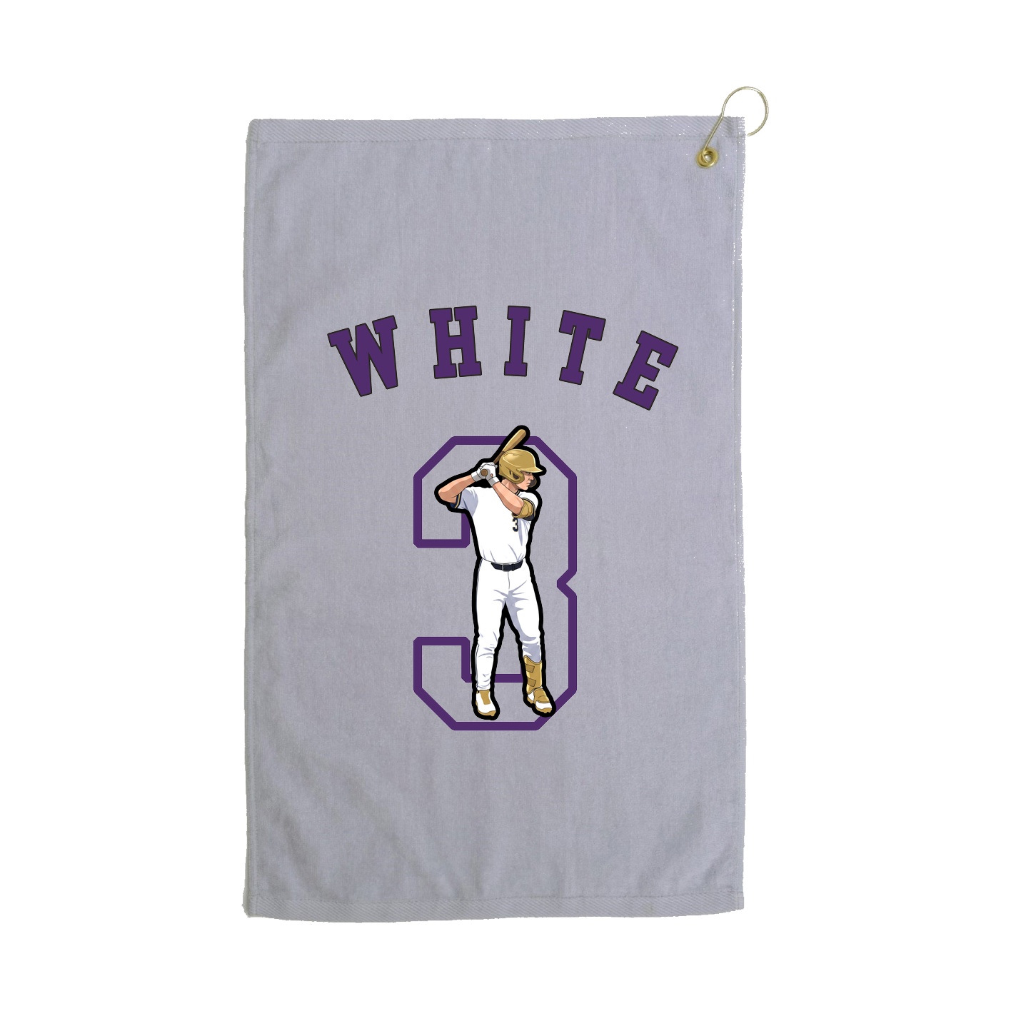 Golf Towel — Shirsey Arch in Grey