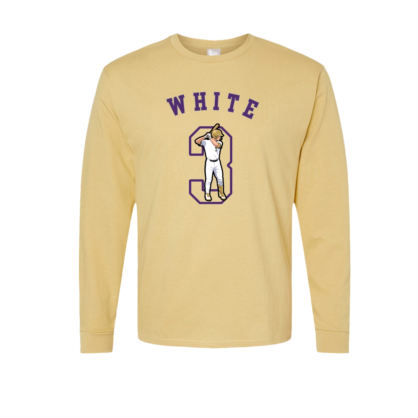 Long Sleeve Tee — Shirsey Arch in Vegas Gold