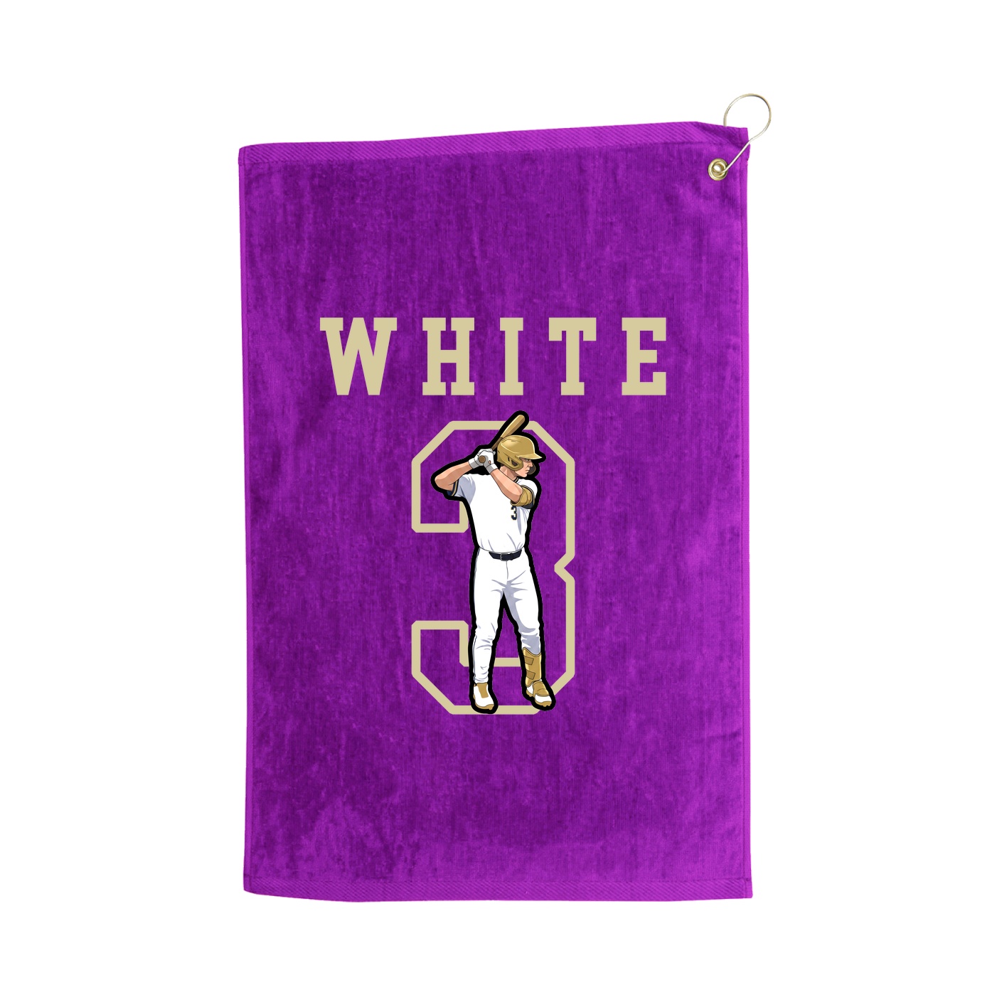 Golf Towel — Shirsey in Purple