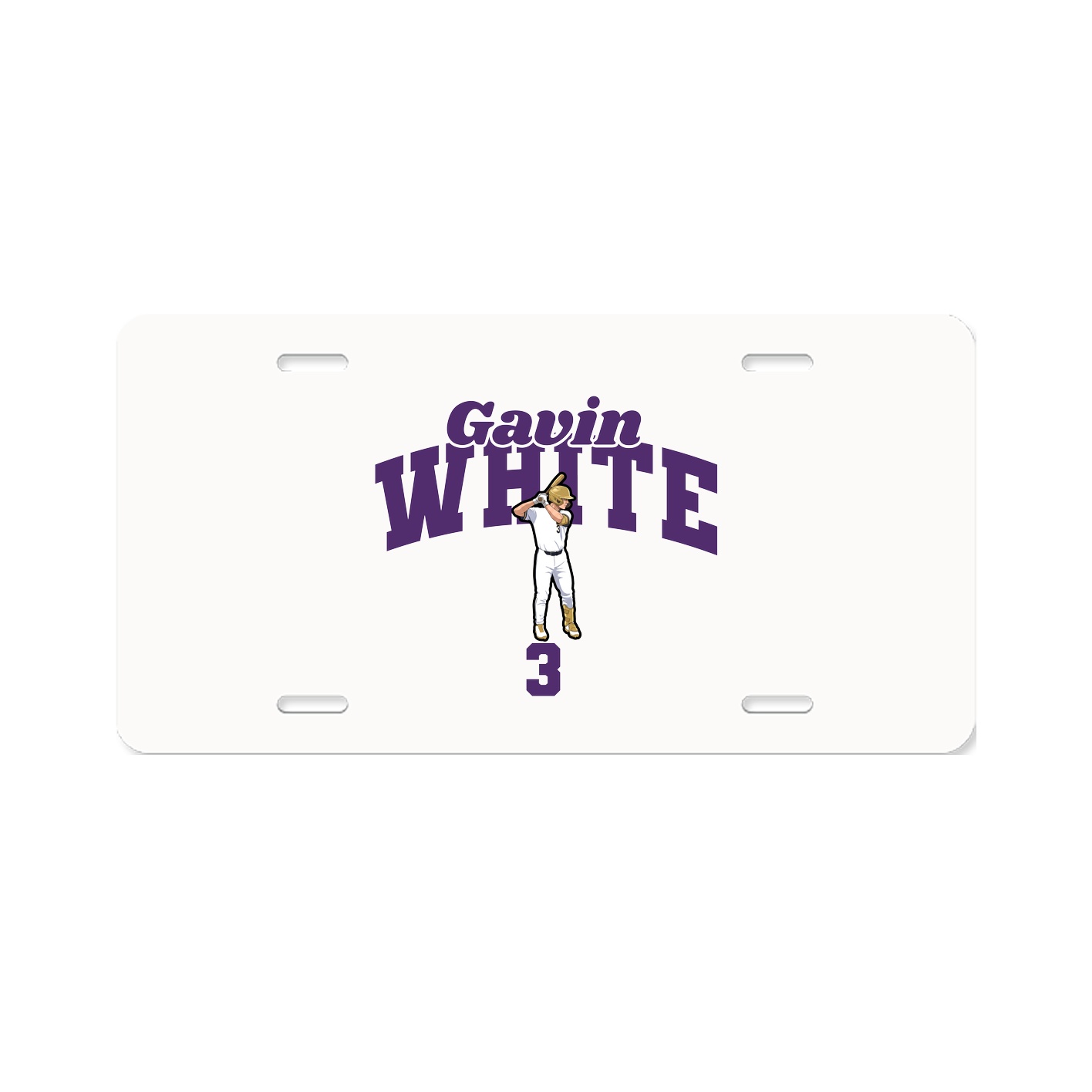 License Plate — Signature Arch in Classic