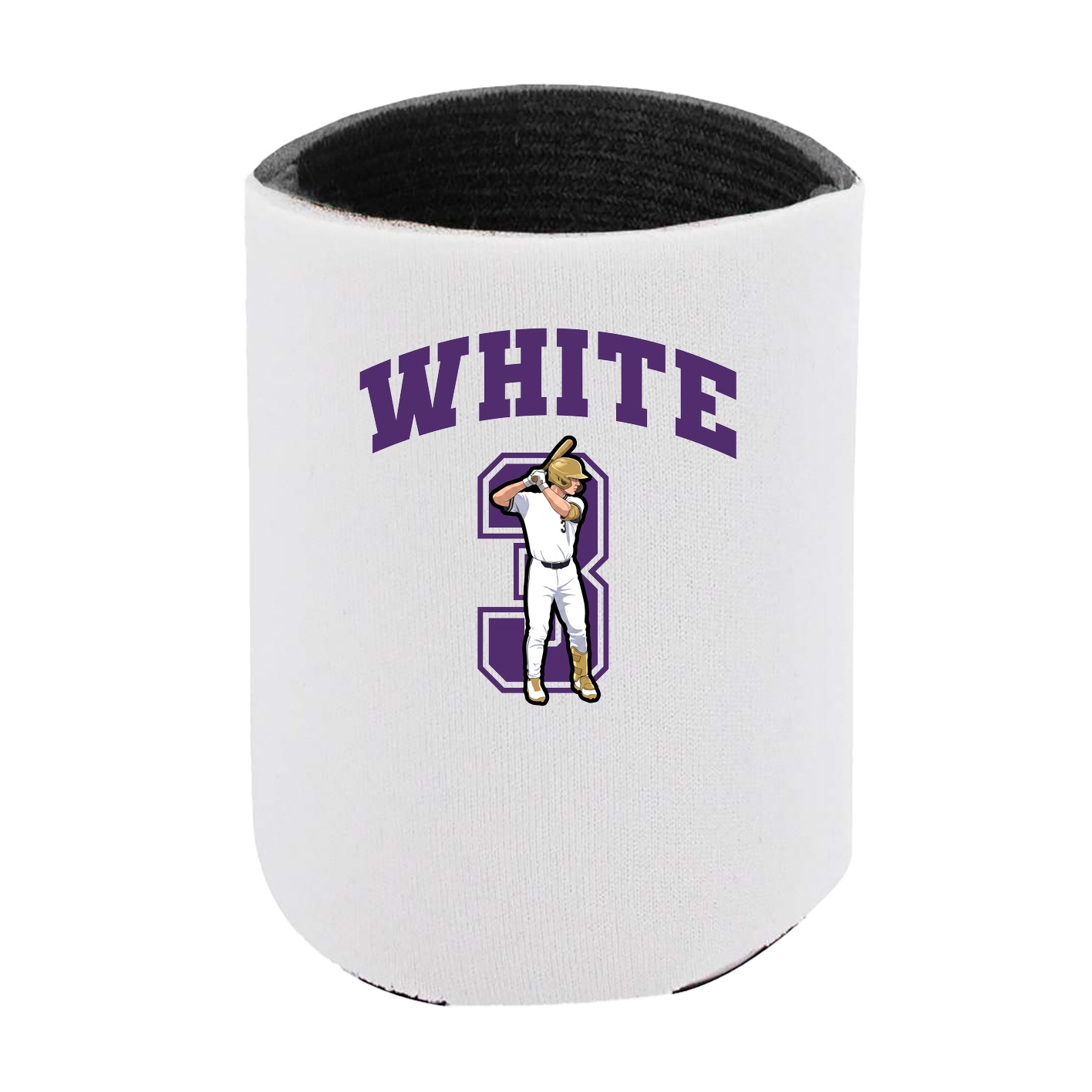 Can Holder — Number in White