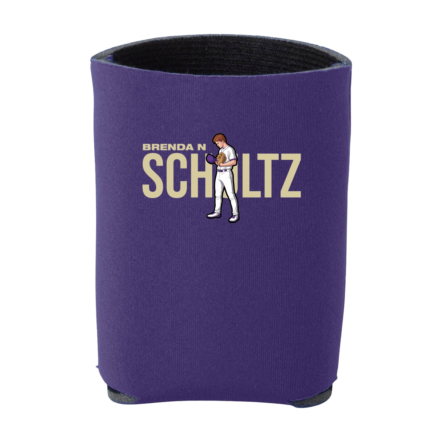 Can Holder — Player Name in Purple