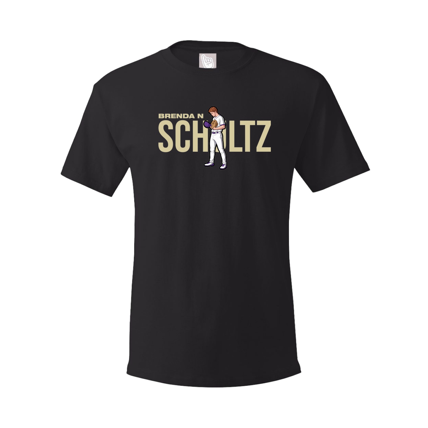 Youth Tee — Player Name in Black