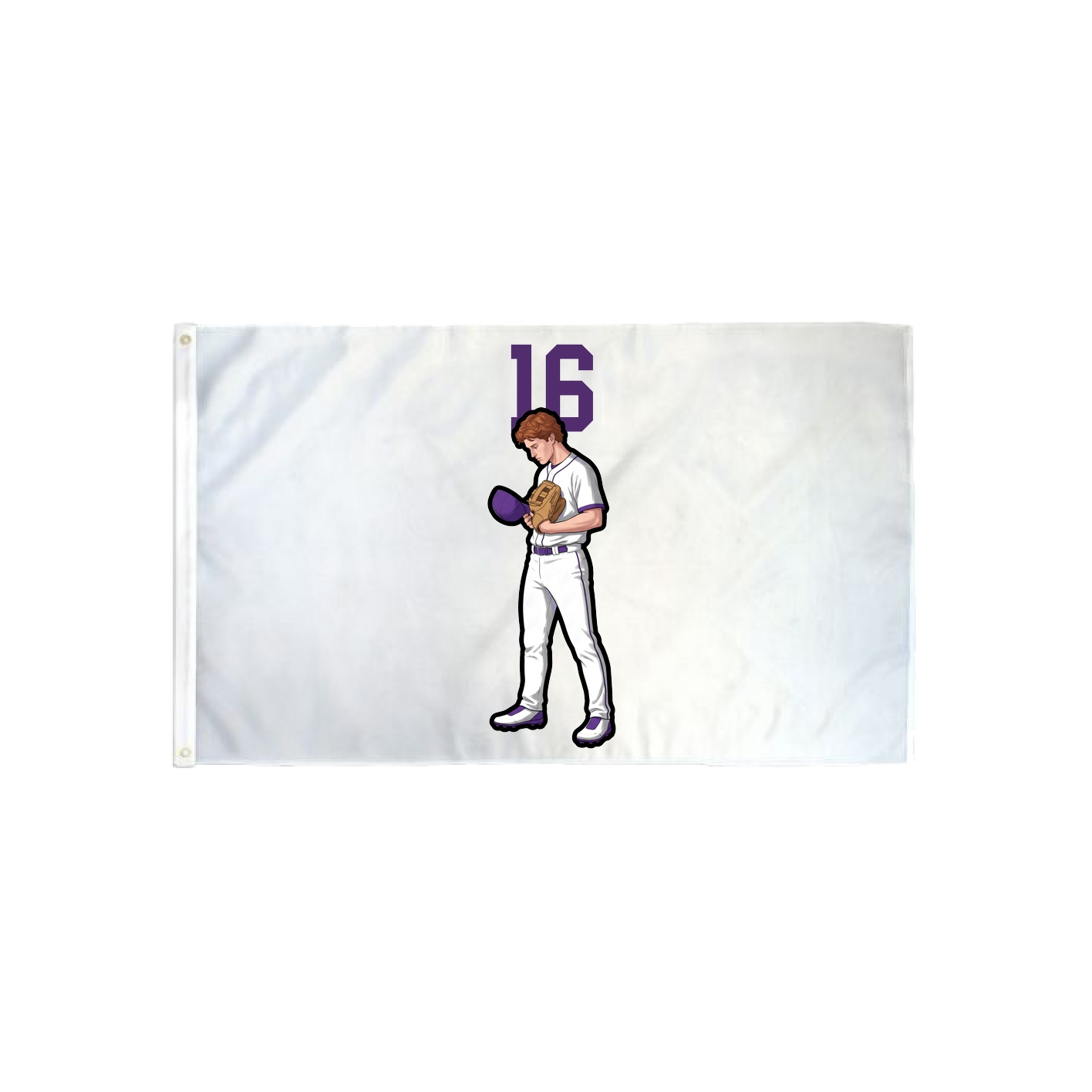 3x5 Flag — Number Top in Classic
