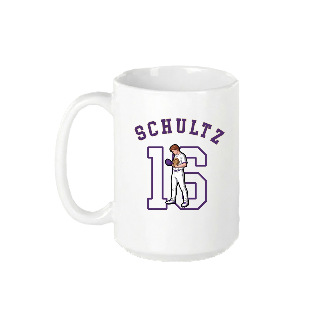 15oz Coffee Mug — Shirsey Arch in White