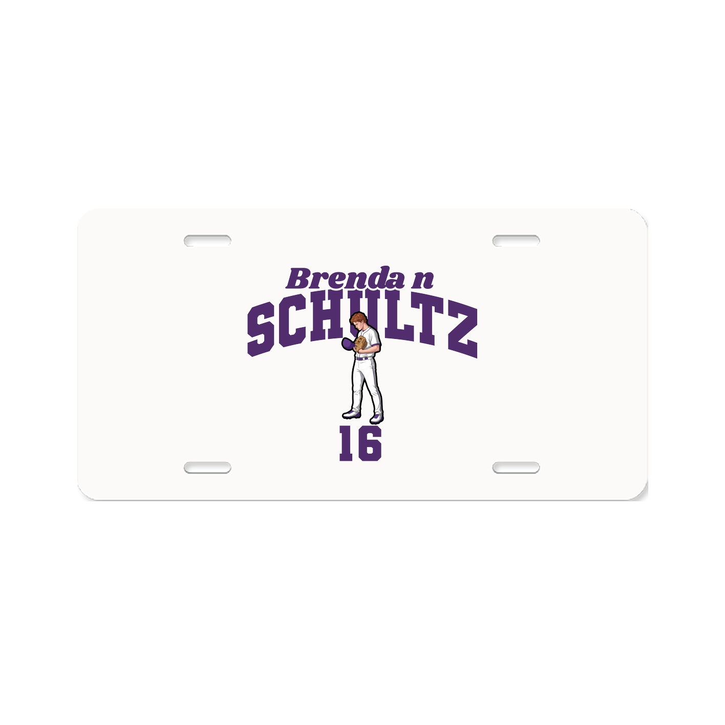 License Plate — Signature Arch in Classic