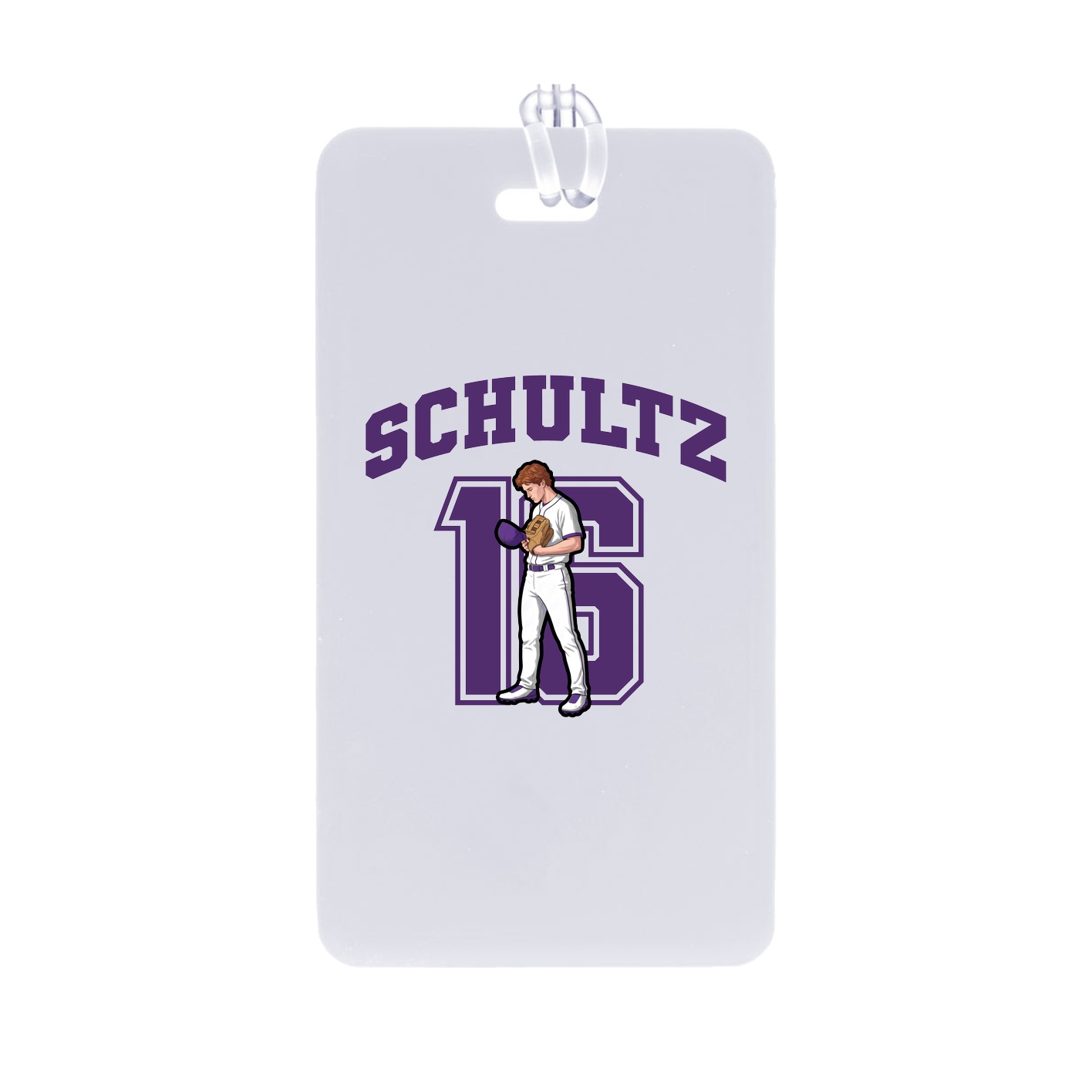 Bag Tag — Number in Classic