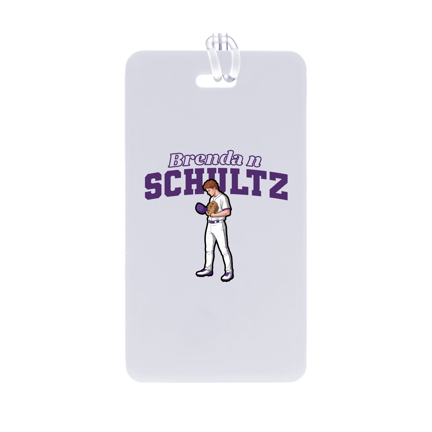 Bag Tag — Name Arch in Classic