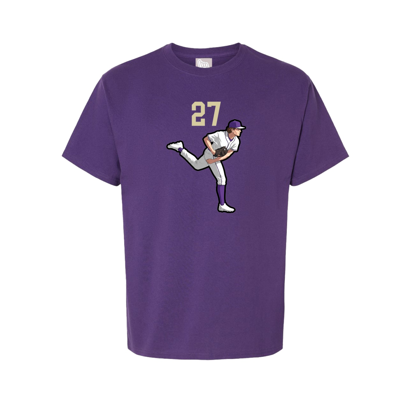 Tee — Number Top in Purple