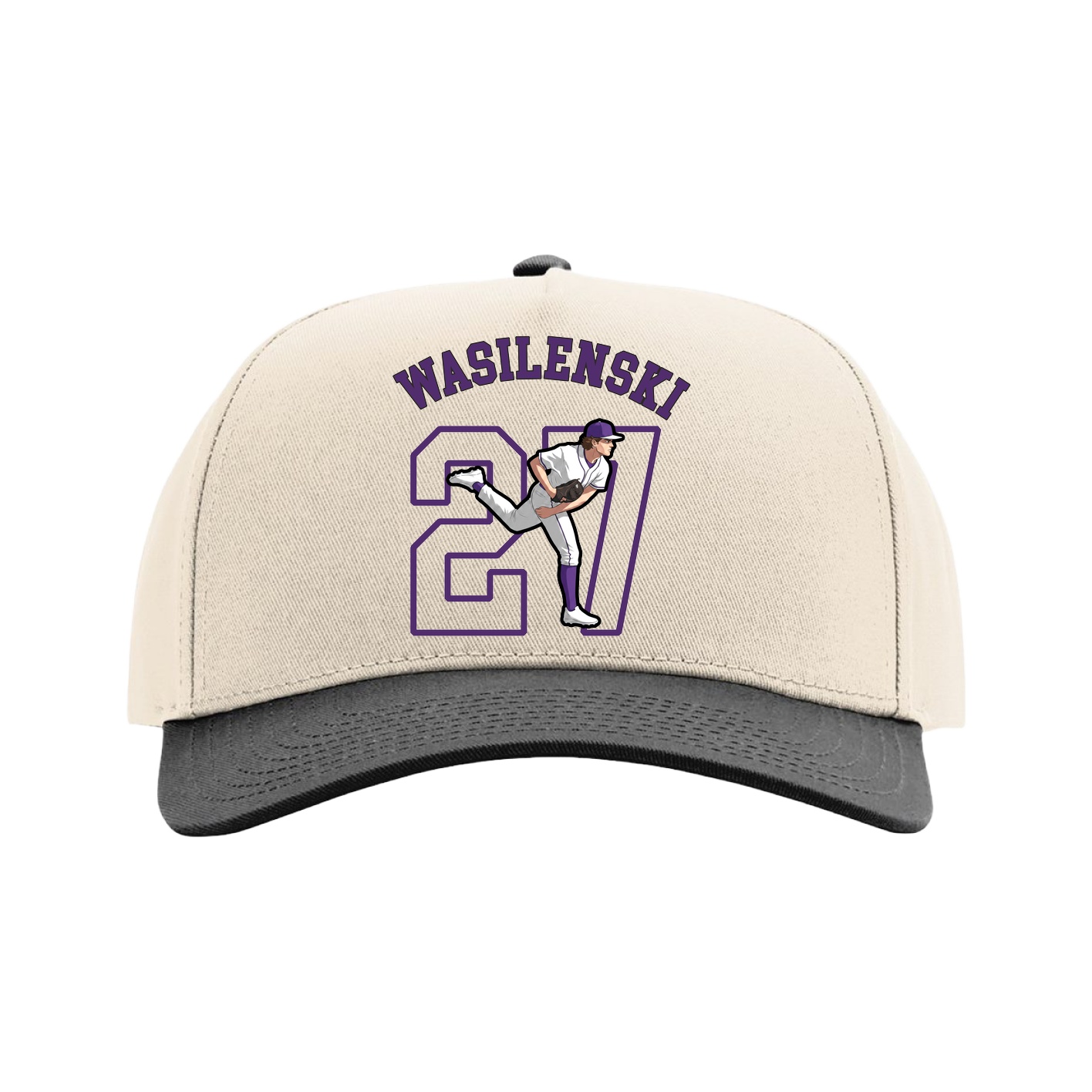 Full Fabric Five-Panel Champ Cap