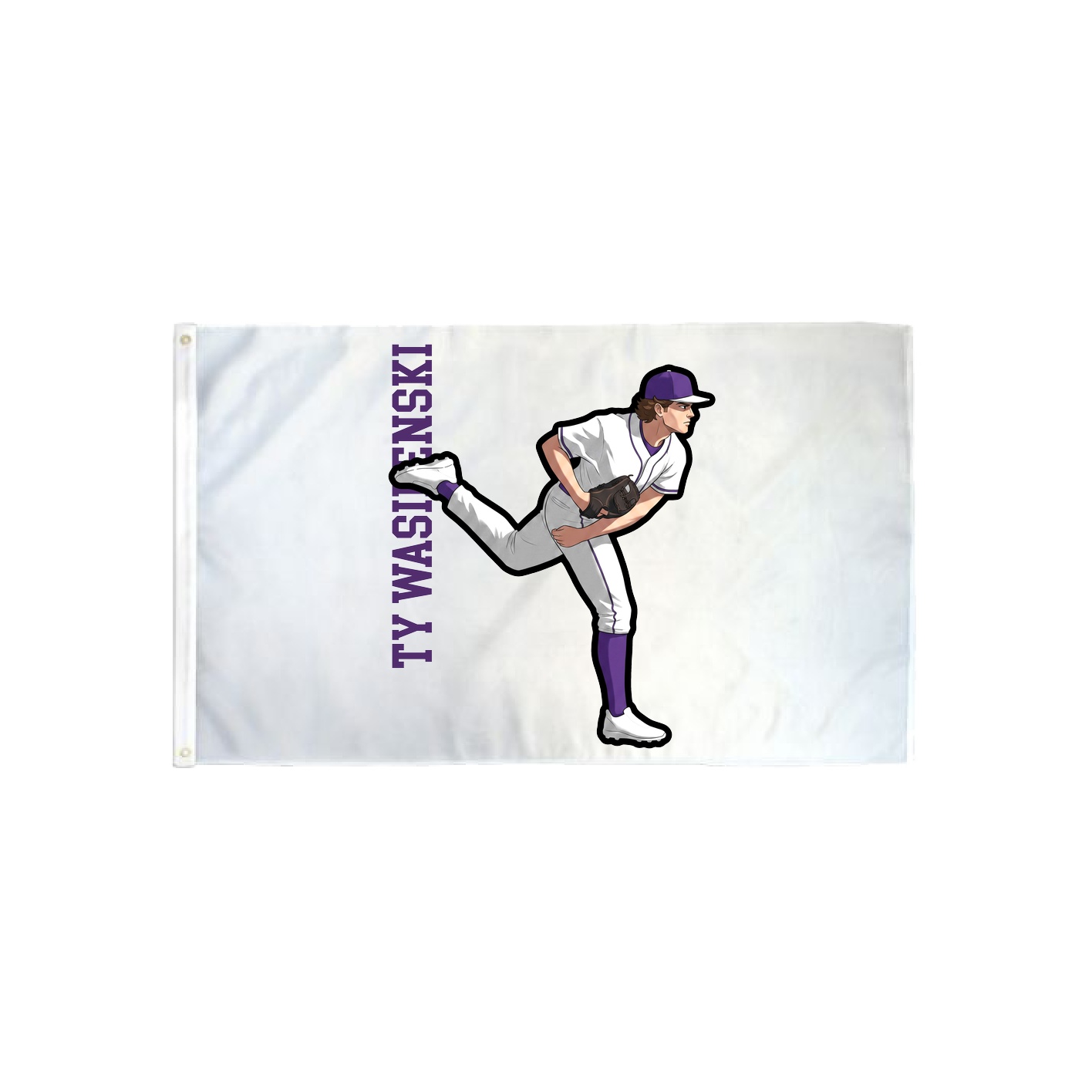 3x5 Flag — Name Vertical in Classic