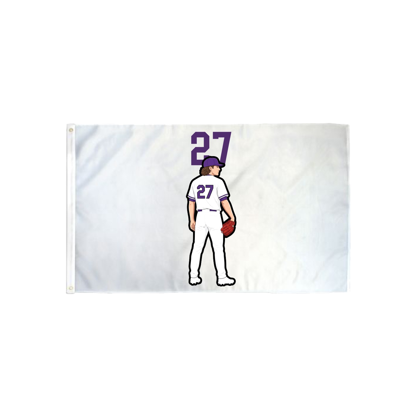 3x5 Flag — Number Top in Classic