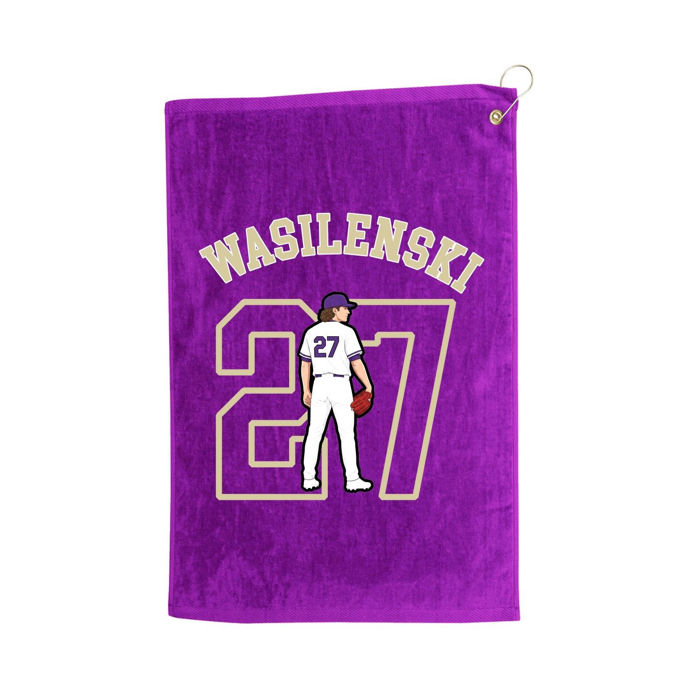 Golf Towel — Shirsey Arch in Purple