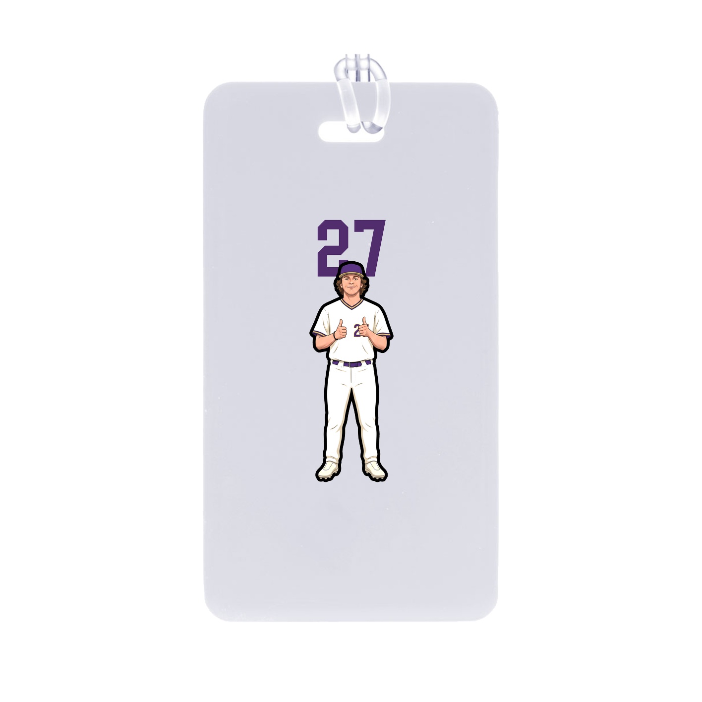 Bag Tag — Number Top in Classic