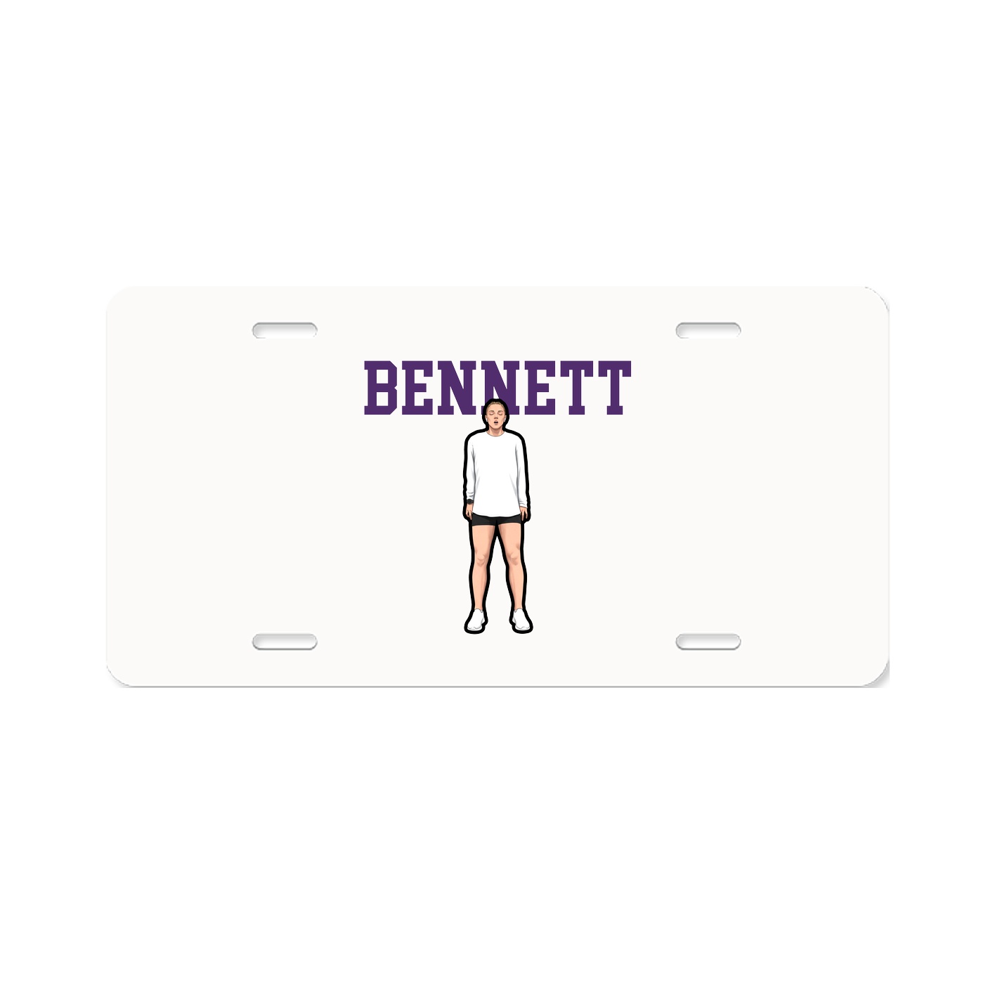 License Plate — Shirsey in Classic