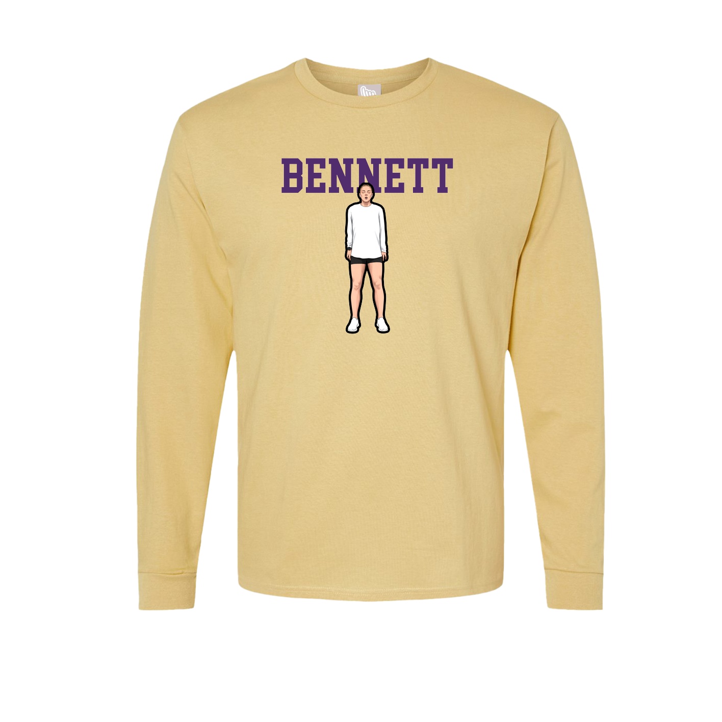Long Sleeve Tee — Shirsey in Vegas Gold