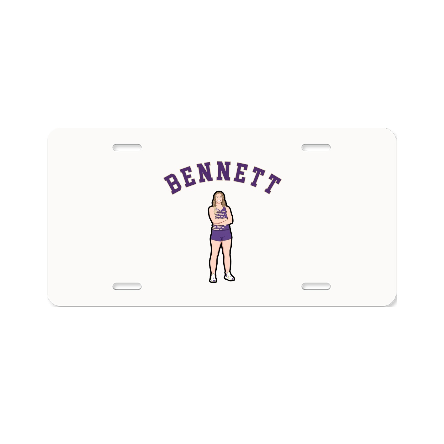 License Plate — Shirsey Arch in Classic