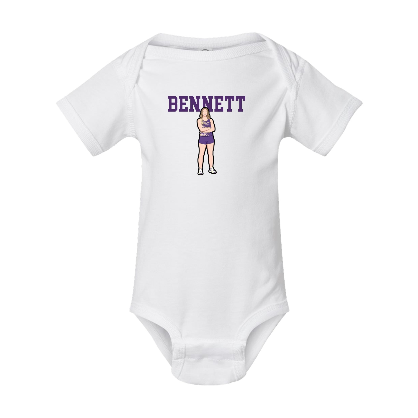 Baby Onesie — Shirsey in White