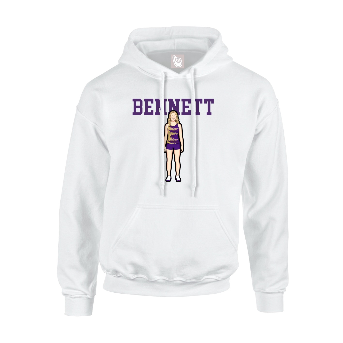 Youth Hoodie — Shirsey in White