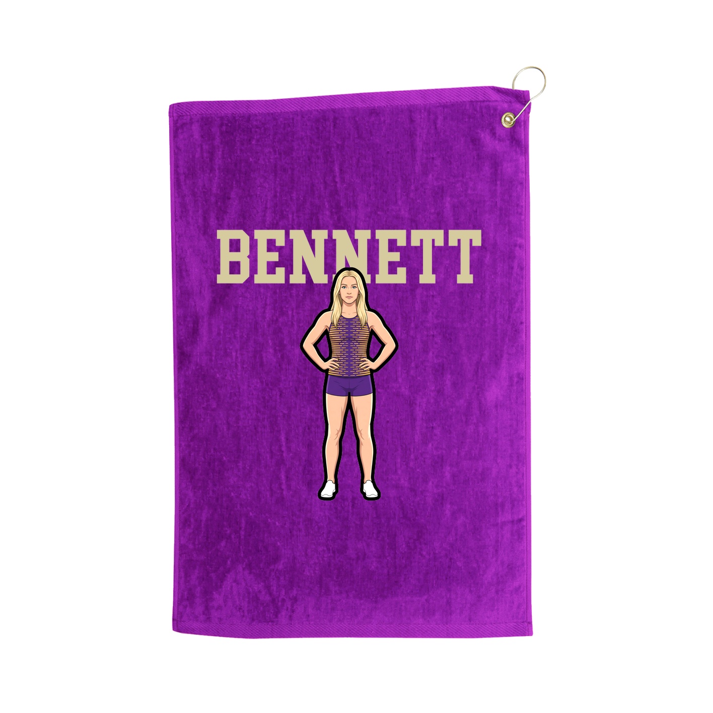 Terry Velour Golf Towel