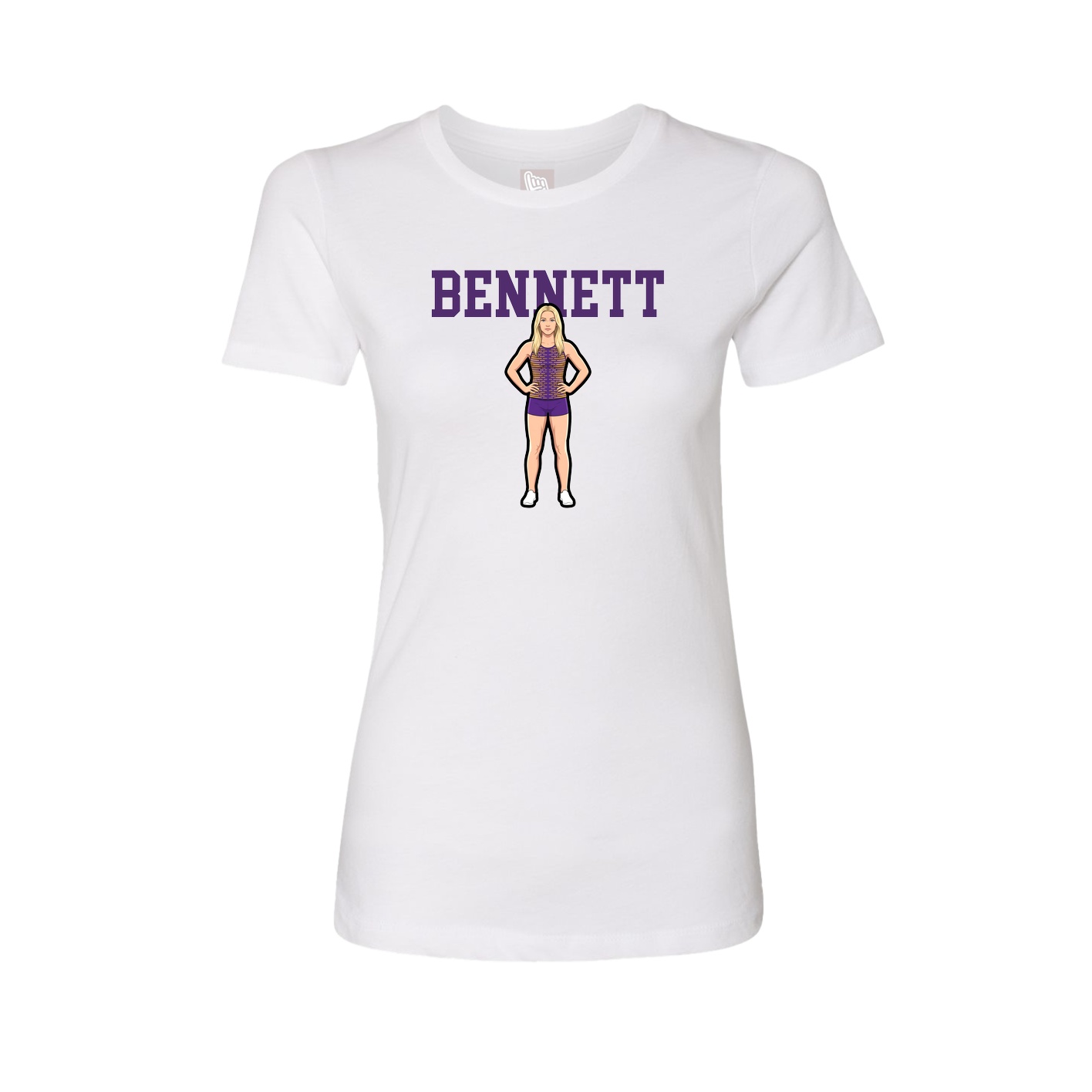 Fitted Women's Tee — Shirsey in White