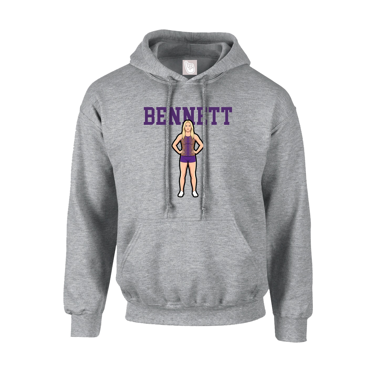 Hoodie — Shirsey in Grey