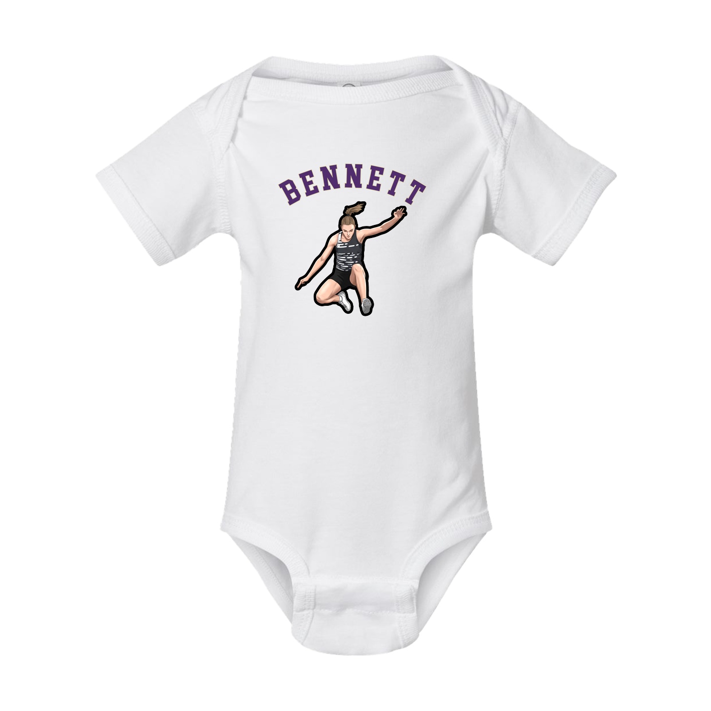Baby Onesie — Shirsey Arch in White