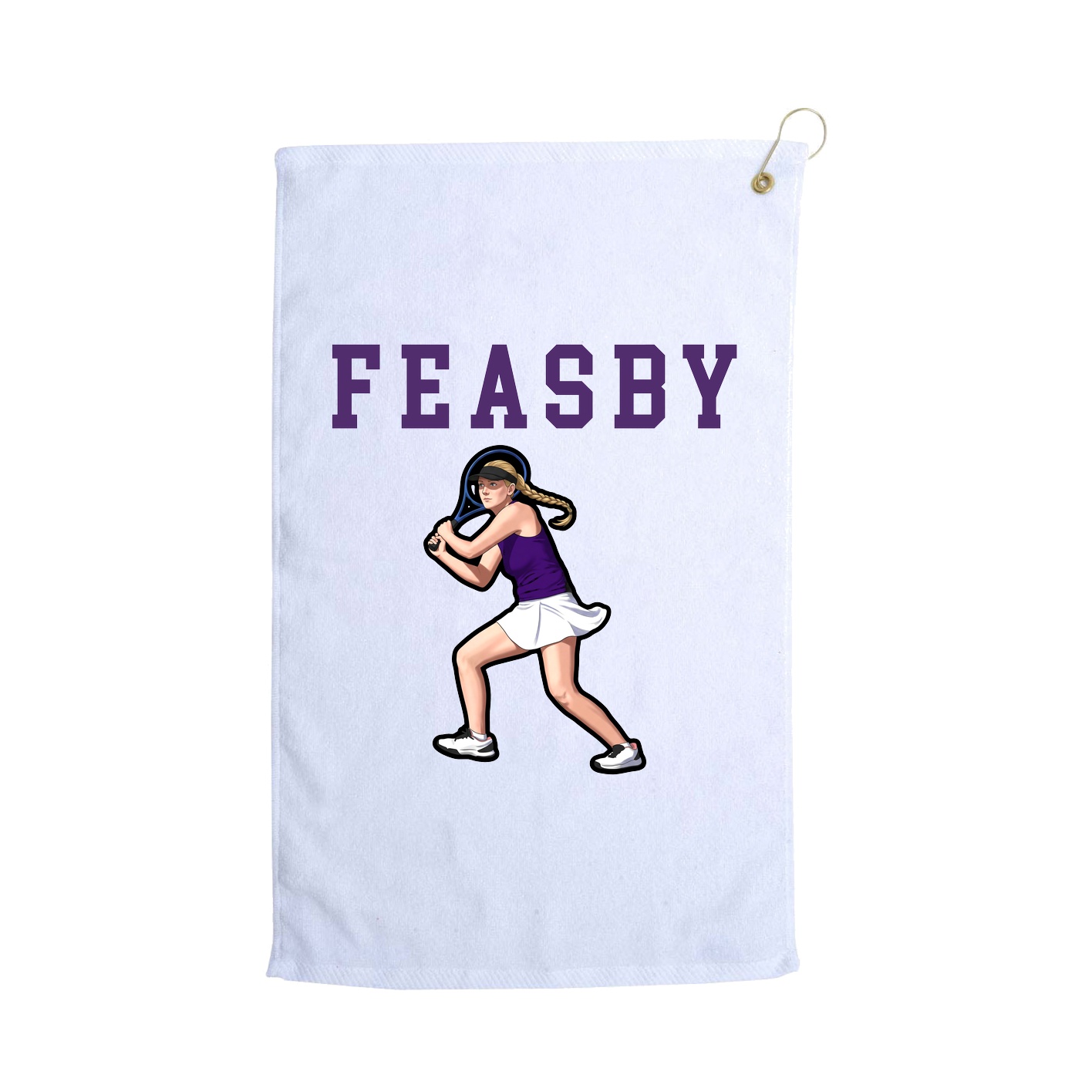Golf Towel — Shirsey in White