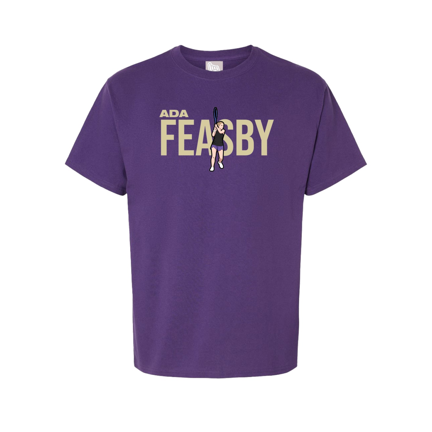 Tee — Player Name in Purple