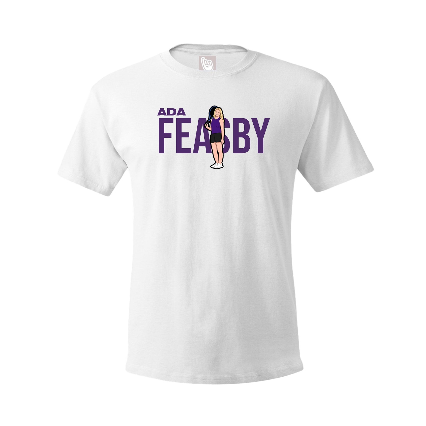 Youth Tee — Player Name in White