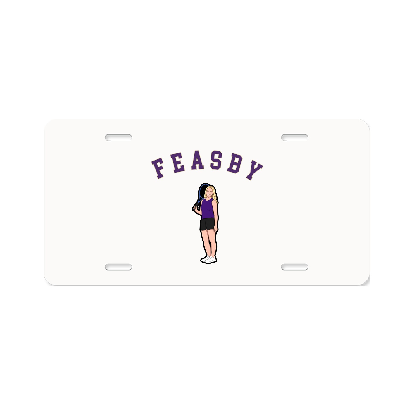 License Plate — Shirsey Arch in Classic